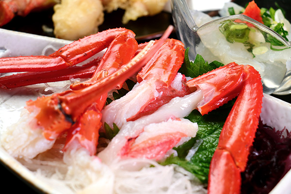 紅ズワイガニフルコース