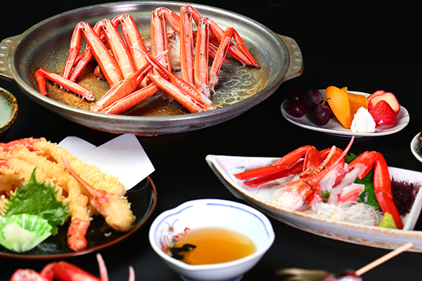 紅ズワイガニフルコース